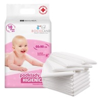 JEDNORÁZOVÉ HYGIENICKÉ ABSORPČNÉ PODLOŽKY 60X90 CM 10 KS. BOCIOLAND
