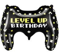Fóliový balón PAD hra na konzole GAMEPAD herný párty prehrávač 1-99 HEL 72cm
