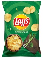 LAY'S LAYS Zemiakové lupienky Zelená cibuľa Zelená cibuľa 40g