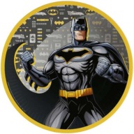 BATMAN DC papierové TANIERE licencia 23 cm
