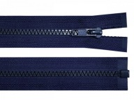 Členkový zips na mikinu 70cm / NAVY BLUE