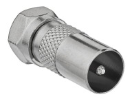 RF anténny adaptér F/wt-TV/wt 75Ohm