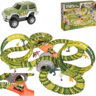 AUTÍČKO NA AUTOdráhu DINOSAUR PETLA 260 ks.