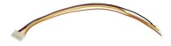 5-žilový kábel so zásuvkou JST XH2,5, 20 cm