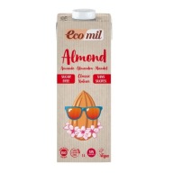 Klasický mandľový nápoj bez pridaného cukru Bio UHT 1l Ecomil
