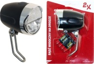 Vidlicová montážna lampa s reflektorom 1W 4xAAA