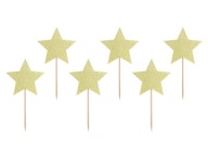 GOLD STARS cupcake torta na tortu 6s baby shower