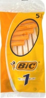 Jednočepeľový holiaci strojček BIC, 5 kusov