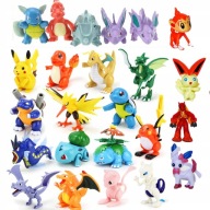 Figurky POKEMON GO SADA POSTAVIKOV 24ks minifigúrky POKEMON veľká sada