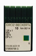 GROZ-BECKERT ihlice okrúhle 135x1 354 DPx1 R 90/14