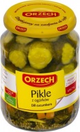 Orech, uhorky, kyslá uhorka 700g