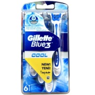 Gillette Blue 3 jednorazový holiaci strojček 6 ks.