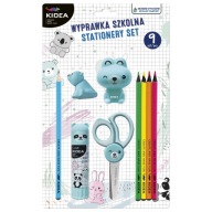 Školská výbavička 9 kusov Kidea Teddy Bear