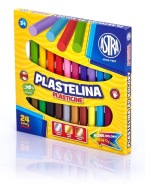 PLASTICINA ASTRA 24 FARIEB OKRUHOVÁ ŠKOLA Mäkká