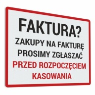 Faktúra? - Nálepka 15x20