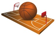 NÁLEPKA NA OKENNÉ ZRKADLO OKENNÉ BASKETBALOVÉ IHRISKO