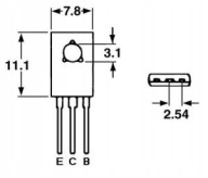 TRANSISTOR BD 140 za 2 ks / 5136