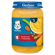 Gerber Zeleninová polievka s teľacím mäsom 190g