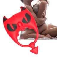 VEĽKÝ STIMULAČNÝ PRSTEŇ S VIBRAČOM DEVIL