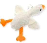 Plyšová kľúčenka maskot hus 18cm 79b
