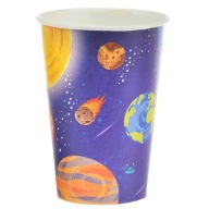 COSMOS BIRTHDAY MUGS Cosmic Birthday Paper Cups 180ml 8 kusov