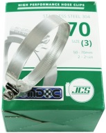 HI-GRIP JCS Svorka 50-70mm 304 remienok z nehrdzavejúcej ocele