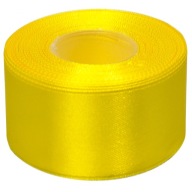 Saténová stuha 50mm 27mb ŽLTÁ