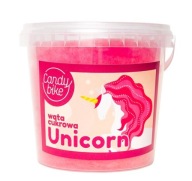 Cukrová vata vo vedierku s príchuťou UNICORN 1L Darček