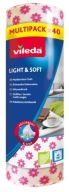 VILEDA LIGHT&SOFT UNIVERZÁLNE LÁTKY 40 KS