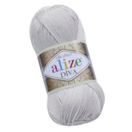 Alize Diva - 168 svetlošedá