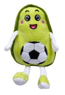 AVOKÁDOVÝ MASKOT PLYŠOVÝ VANKÚŠ 30cm EURO 2024