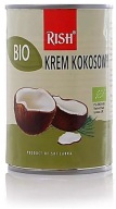 Kokosový krém 17% tuku (kokosové mlieko) BIO 400 ml (RISH) RISH