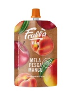 OVOCNÁ KABELKA JABLKO - MANGO - BROSKYŇA BEZ