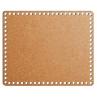 šedý základný košík dno 28x34cm HDF obdĺžnik