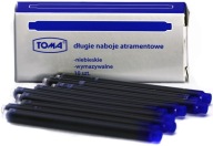 Toma PERA NÁPLŇKY Atramentové dlhé 10 ks modré