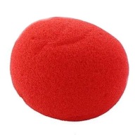ČERVENÝ NOS klaun CLOWN špongia NARODENINOVÁ párty