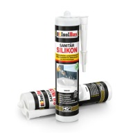 ISOLBAU Sanitárny silikón Biely 300 ml