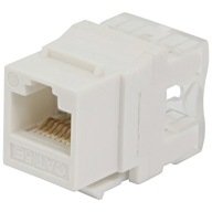 KEYSTONE RJ-45 MODUL ZÁSUVKY RJ45 CAT.5E BIELA