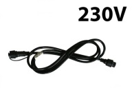 Záhradná girlanda Napájací kábel pre girlandy predlžovací kábel 2m IP65 230V/50Hz