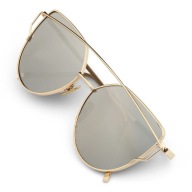 Slnečné okuliare Cat eye, dámska zrkadlovka cat eye UV 400