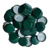 Uzávery fliaš na pivný cider 26mm ZELENÉ