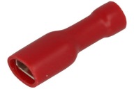 4,8 mm plne izolovaná zásuvka, 10 ks