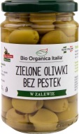 BEZSEMENNÉ ZELENÉ OLIVY V BIO MARINES 280 g