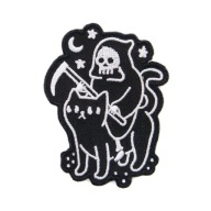 Nažehľovačka na oblečenie Obinsun Kat Black Cat