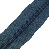 Zipsová páska, sivý zips, farba 306, 1 METER