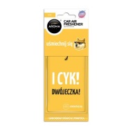 Osviežovač vzduchu s vôňou AROMA CAR LETS SMILE Cotton Vanilla
