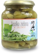 ZELENÉ FAZUĽKY V BIO MARINETE 340 g (185 g - JAR)