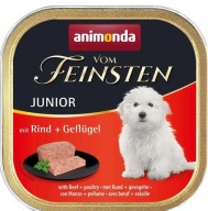 ANIMONDA Vom Feinsten Junior hovädzie a hydinové mäso 150g