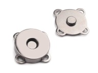Magnetická spona 18/4 mm čierny nikel
