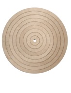 Kruhový zachytávač makramé základne 30cm 14 ks